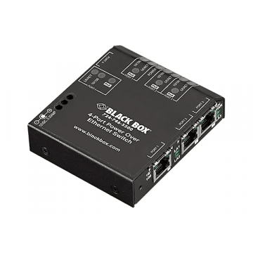 Black Box LP004A 4-Port Power Over Ethernet Switch
