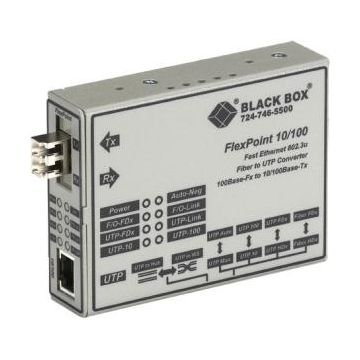 Black Box LMC100A-SFP FlexPoint Media Converter