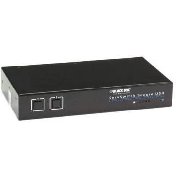 Black Box SW2006A-USB-EAL ServSwitch Secure KVM Switch With USB