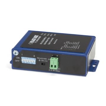 Black Box ICD114A Industrial Opto-Isolated Serial To Fiber Multimode SC Converter
