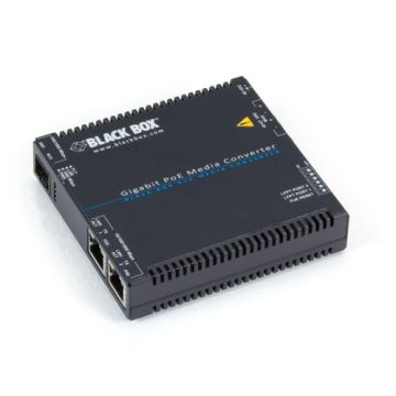 Black Box LGC5202A Gigabit PoE PSE Media Converter