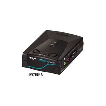 Black Box KV7004A ServSwitch DT Basic KVM Switch With Audio 2-Port