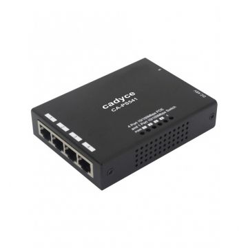 Cadyce CA-PS541 5 Port 10/100Mbps Switch With 4 PoE Ports