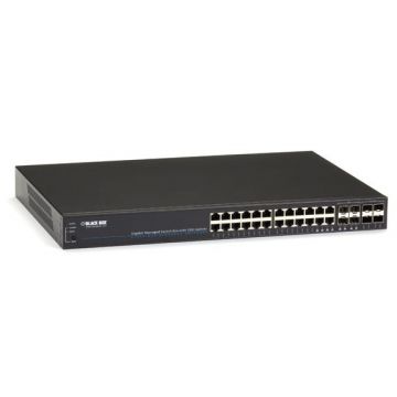 Black Box LGB5028A Gigabit Ethernet Managed Switch, 28-Port
