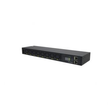 Cyber Power PDU15SWHVIEC8FNET 8-Outlet (Front), 1U Rackmount Switched Pdu