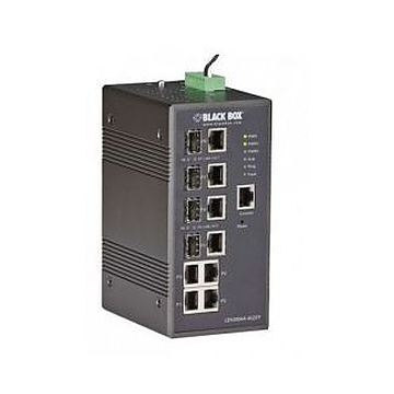 Black Box LEH2004A-4GSFP Industrial Managed Gigabit Ethernet Switch