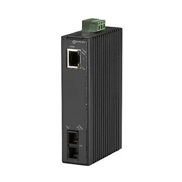 Black Box LMC270A-MM-SC Hardened Mini Industrial Media Converter