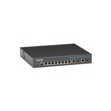 Black Box LPB2810A 10/100 PoE Web Smart Switch, 8-Port