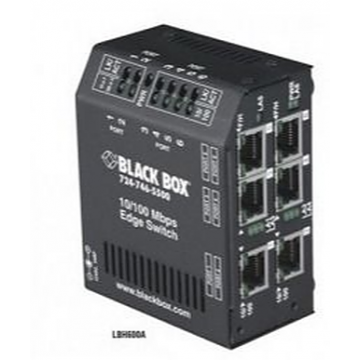Black Box LBH600A-H-48 Hardened Heavy-Duty Edge Switch