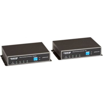 Black Box LBPS01A-KIT VDSL PoE Ethernet Extender Kit, PSE